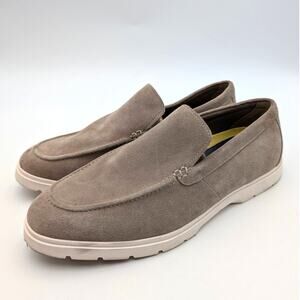 Cole Haan 2.ZeroGrand Venetian Loafer Shoes Men's Almond Toe Beige Size 13M EU46